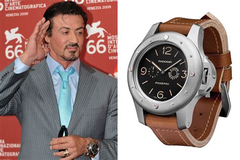 is stallone wearing panerai.